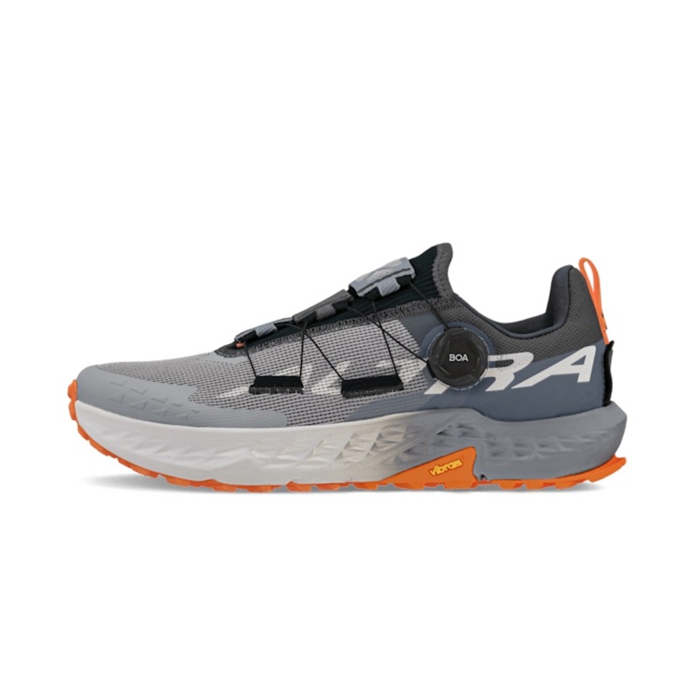 Altra Dynamic Gray and Vibrant Orange Athletic Shoes - Picture 3 of 3